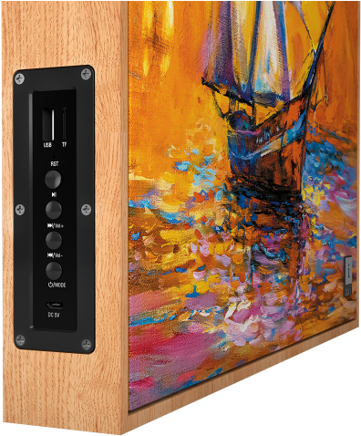 Iball Frame Speakers Frame Speaker - Loudspeaker (500x500), Png Download