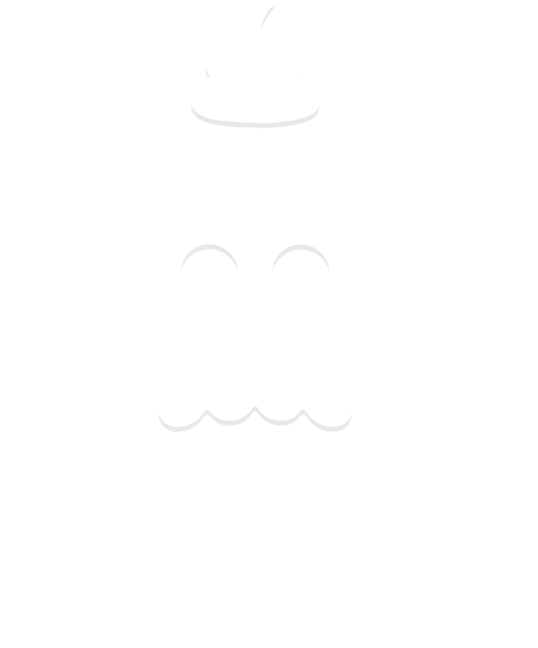 White Ghost - Portable Network Graphics (1000x1000), Png Download