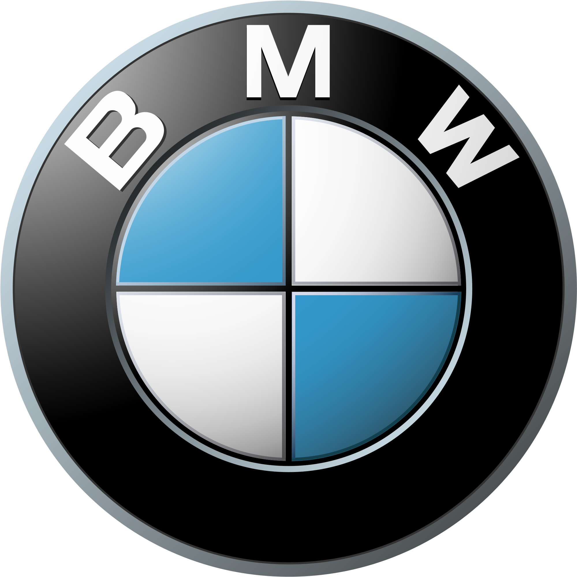 Car Logo Png1641 - Bmw Logo 2000 (1175x1175), Png Download