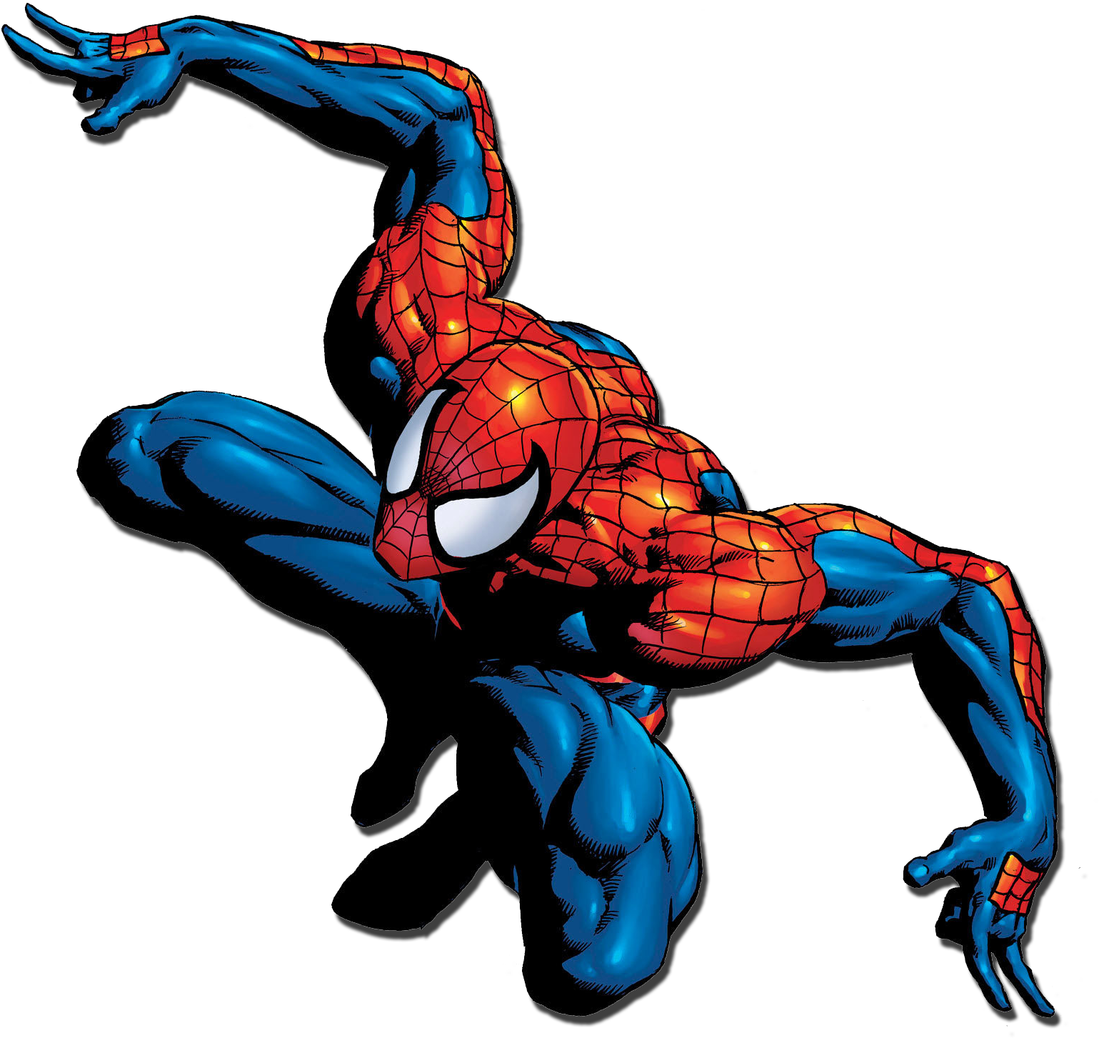Spidey P - Marvel Hero Png (1567x1826), Png Download