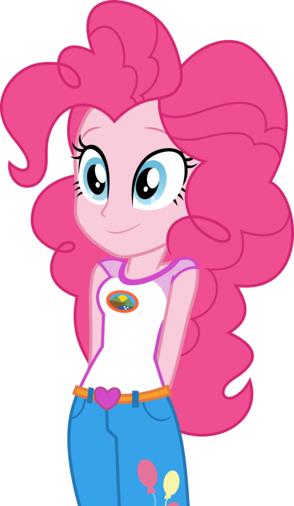Pinkie Pie Free Png Image - Mlp Eqg Pinkie Pie (596x1024), Png Download