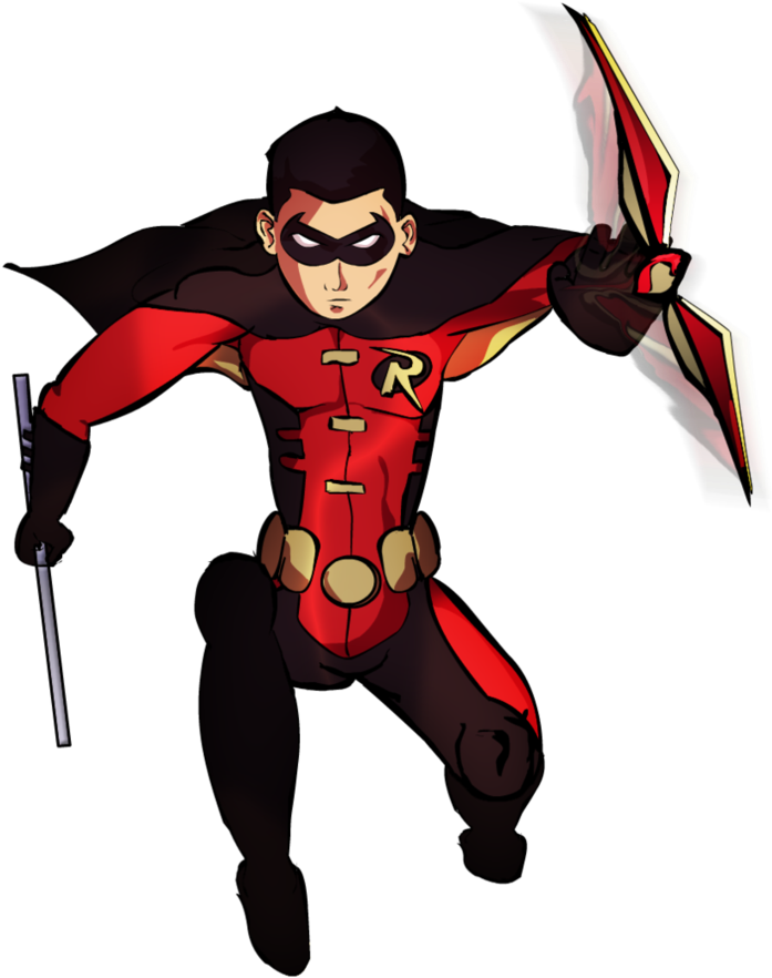 Superhero Robin Free Download Png - Tim Drake Young Justice Png (766x1042), Png Download