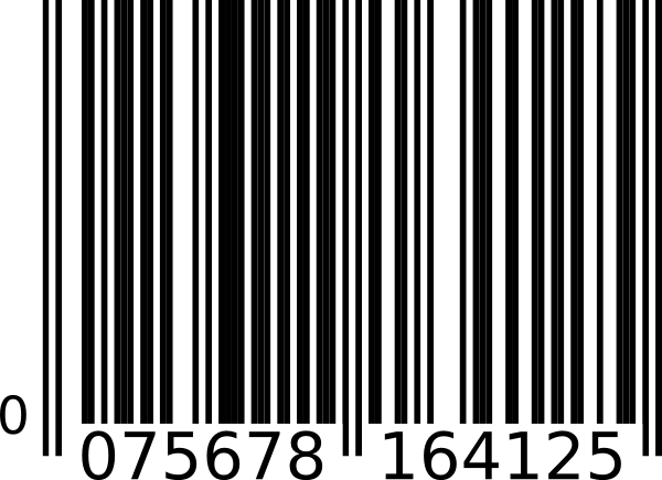 Codigo De Barras Vector Ai (600x435), Png Download