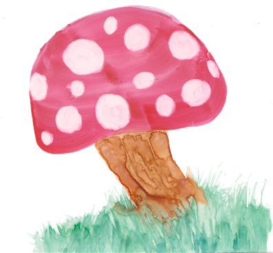 Local Artist Adds Flair To New Children's Book Series - Shiitake (400x383), Png Download