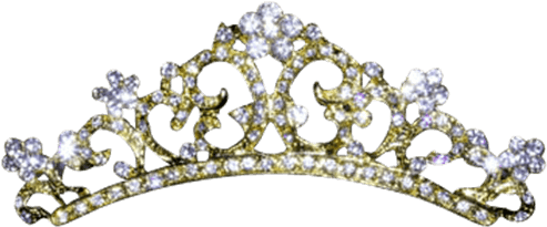Golden Tiara G By - Tiara (555x555), Png Download