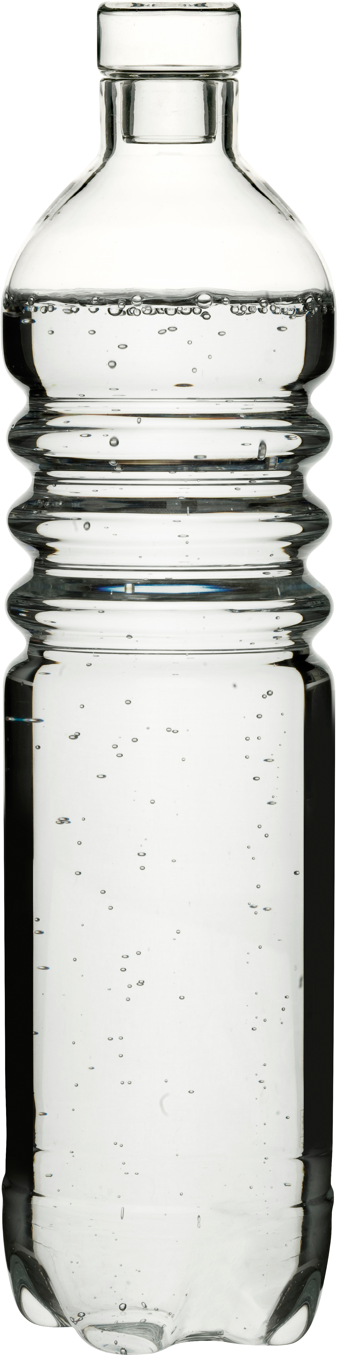 Water Plastic Bottle Png Image - Glass Water Bottle Png (1387x5570), Png Download