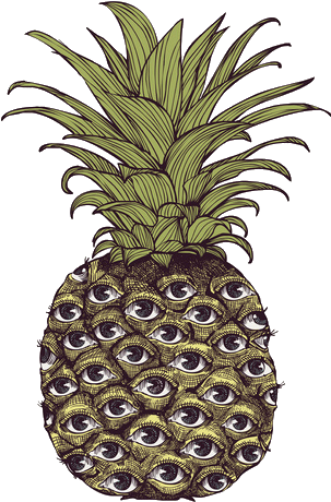 Many Eyes - Eyes Iphone 6 Slim Case By Huebucket (400x533), Png Download