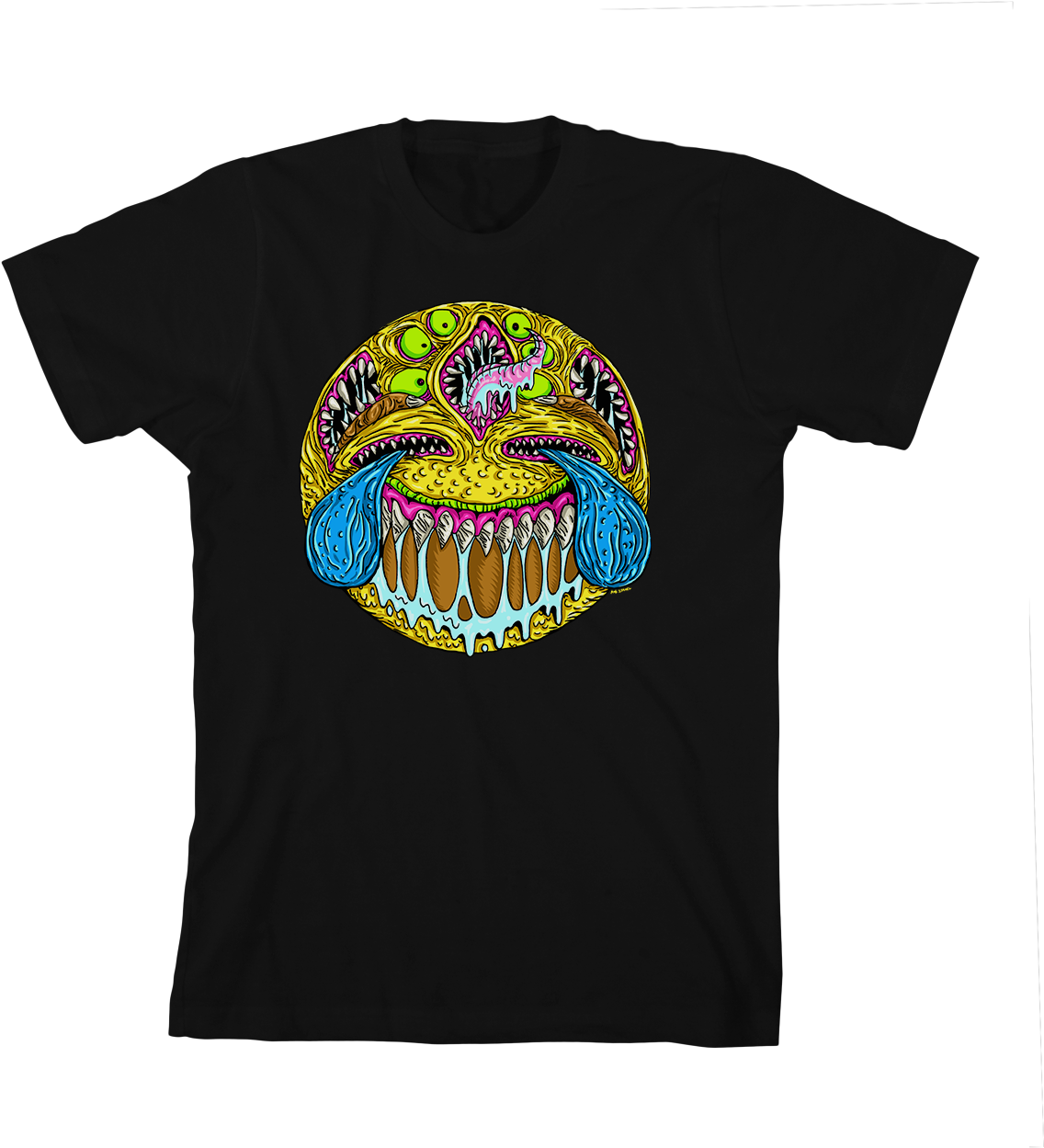 Crying Laughing Emoji T-shirt - H3h3 Fascinating Shirt (1200x1300), Png Download