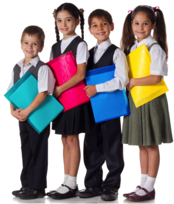 Children Student Png Photo - Benefits Of School Uniforms (723x727), Png Download