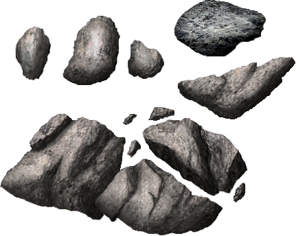 Rocks - Rock (431x344), Png Download