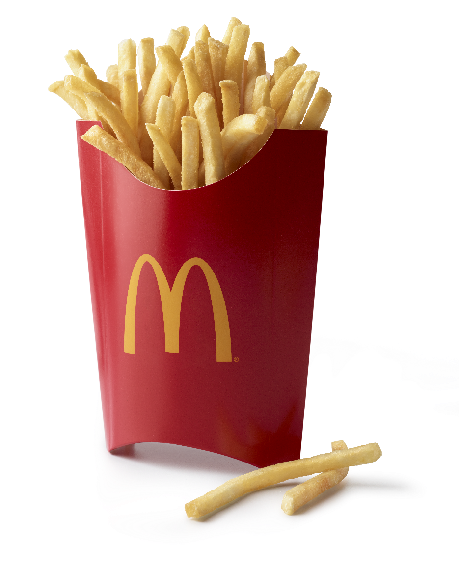 Replica Of Mcdonald - Mcdonalds French Fry Box (1000x1164), Png Download