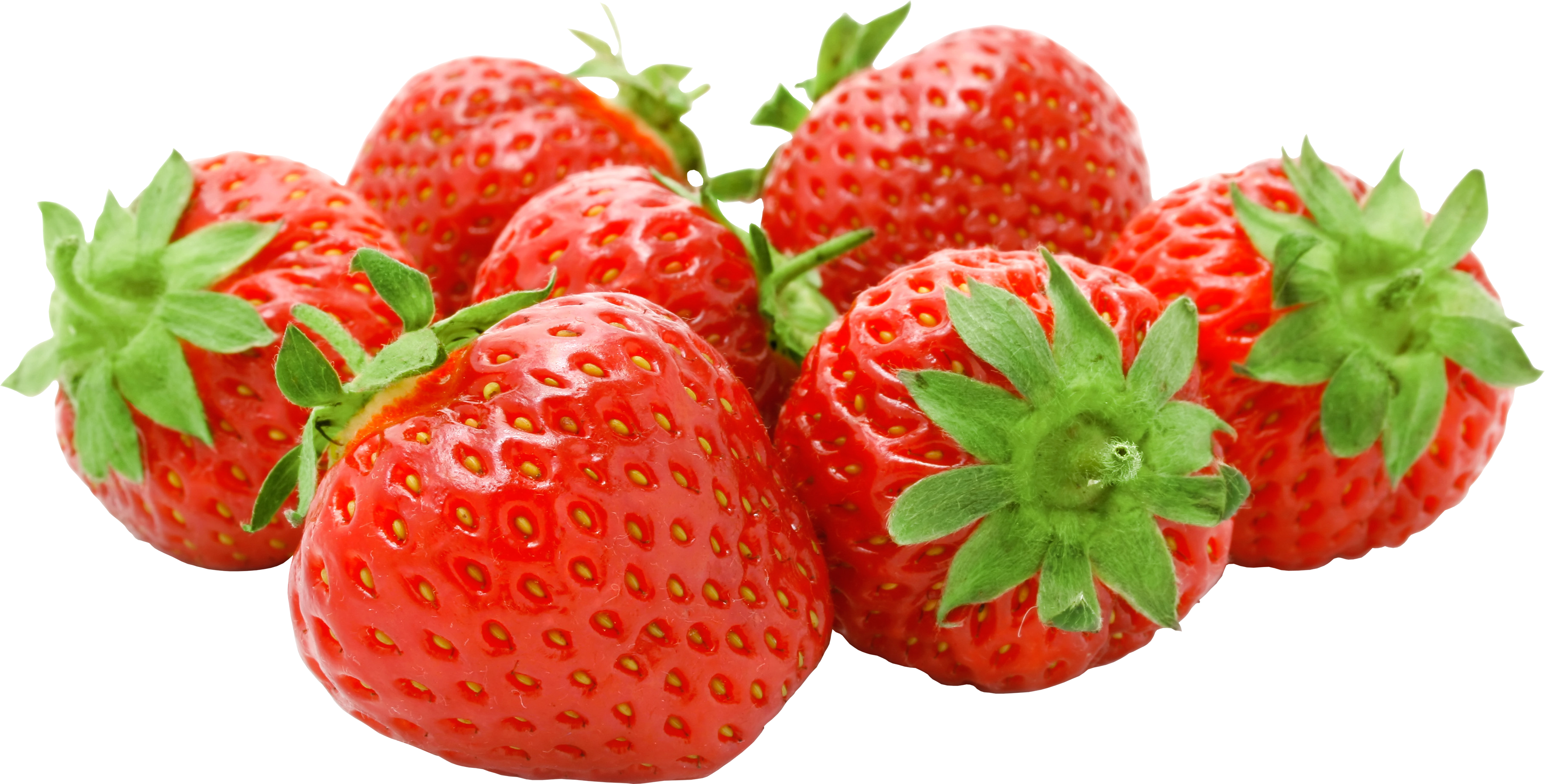 Strawberry Fruits Png - Strawberry Png (3538x1796), Png Download
