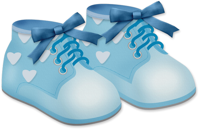 Vector Free Library Baby Shoes Clipart - Baby Shoes Transparent (900x900), Png Download