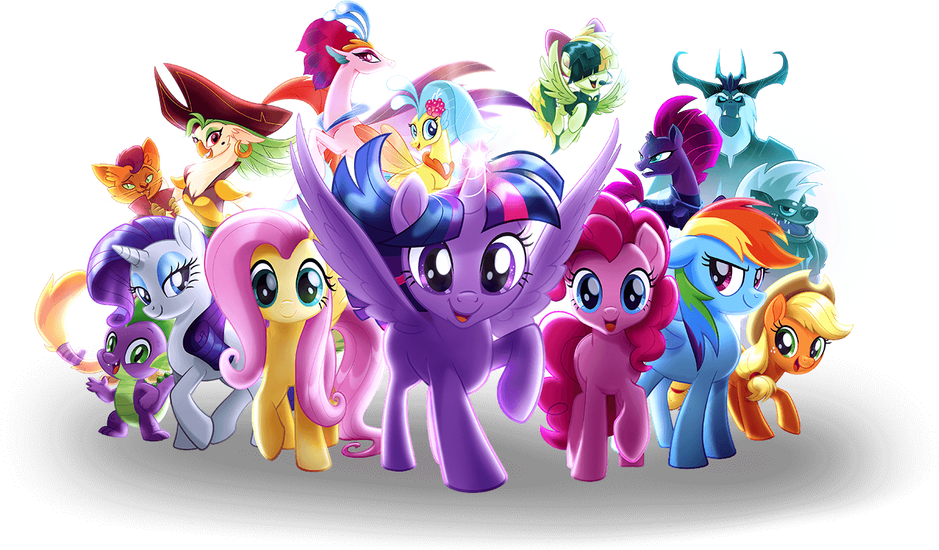 Cinema Di Grottaglie - Mane 6 My Little Pony The Movie (1424x803), Png Download