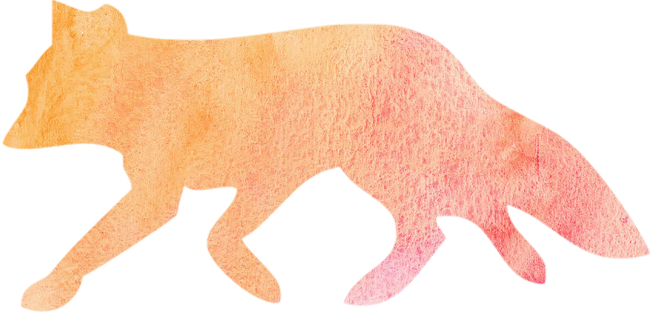 Forest, Watercolor, Fox, Animal, Cute, Wild - Stock.xchng (1280x620), Png Download