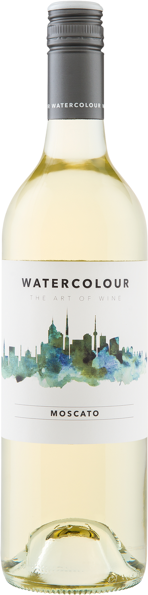 Watercolour Moscato - Wine (1600x2000), Png Download