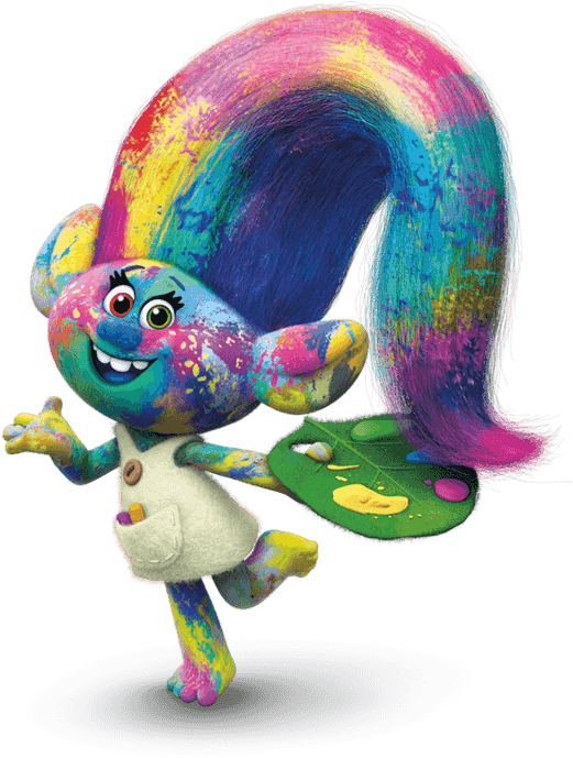Trolls Creek Png - Trolls Painter (539x699), Png Download