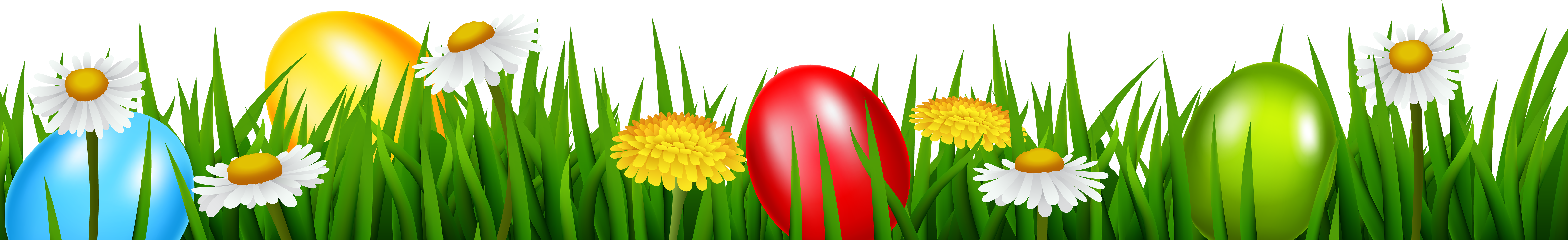 Easter Png (8000x1759), Png Download