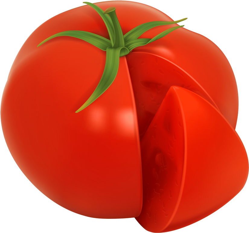 Tomato Png Clipart Image - Tomato Vector Png (500x467), Png Download