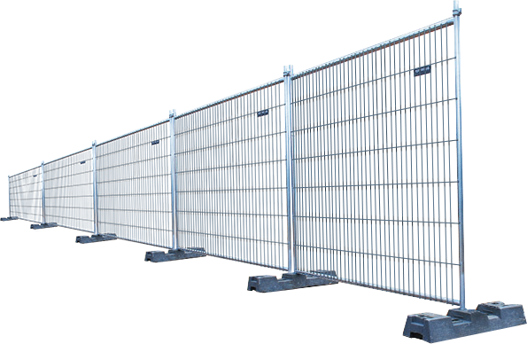 Temporary Mesh Fencing (595x388), Png Download