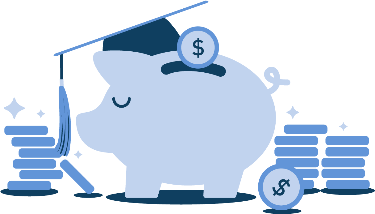 College - Saving For College Clipart (1250x705), Png Download