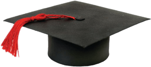 Red Graduation Cap Png - Hat (400x400), Png Download