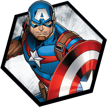 Glasses Specsavers Ie Avengers - Captain America Large Stickers (555x375), Png Download