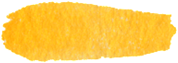 Graham Watercolors 15ml - Watercolor Brush Yellow Png (700x252), Png Download
