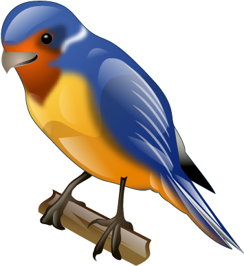 Animal, Bird, Swallow, Twitter Icon - Swallow Bird (400x400), Png Download