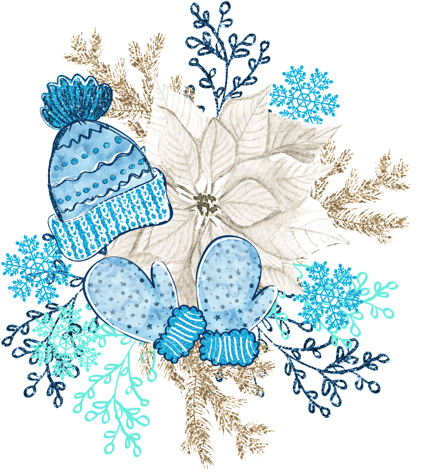 Акварельные новогодние элементы. От руки рисунок элементы новогодние. Зимние элементы рисунки. Зима элементы вектор. Элементы зимы.