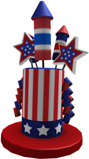 Fireworks Uncle Sam Hat - Missile (420x420), Png Download
