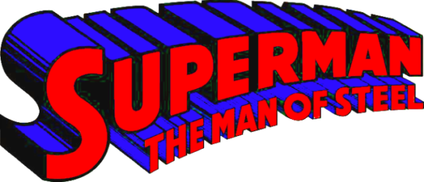 Superman Logo Man Of Steel Png Download - Superman The Man Of Steel Logo Png (600x258), Png Download