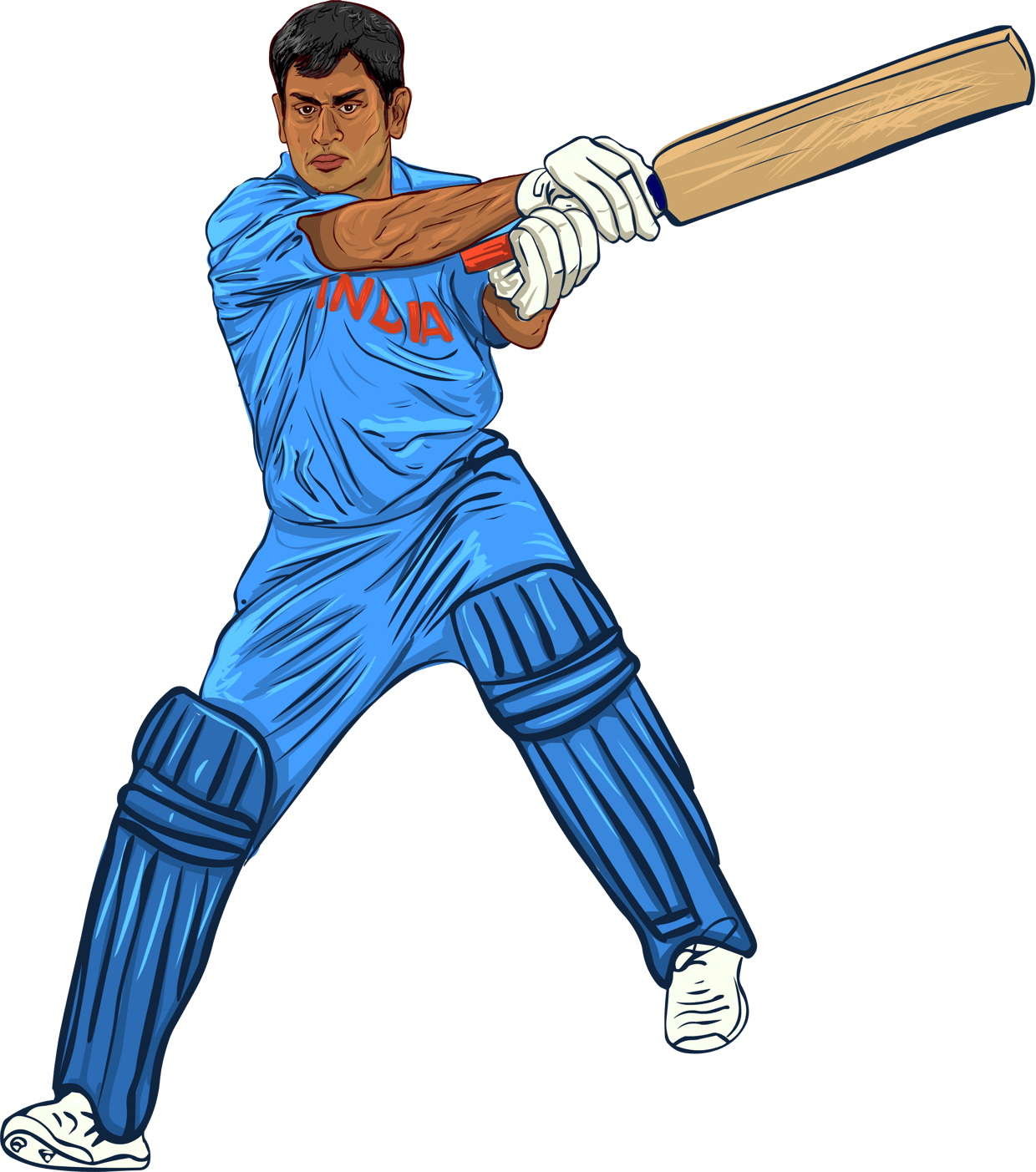 Cricket Png File - Indian Cricket Players Png (905x1024), Png Download
