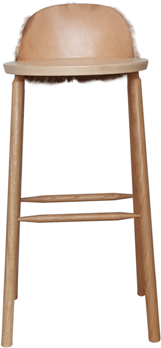 Front Blond Deer Chair (1000x1117), Png Download