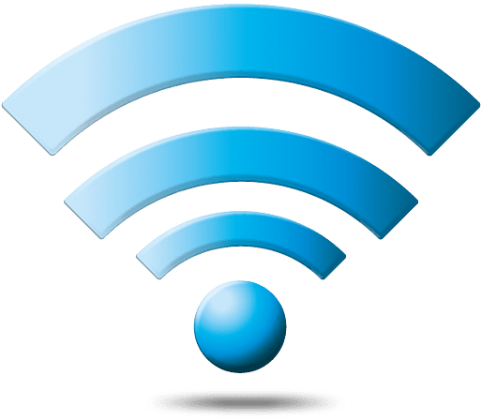 Free Png Wifi Icon Blue Png Images Transparent - Icon Wifi Png (480x480), Png Download
