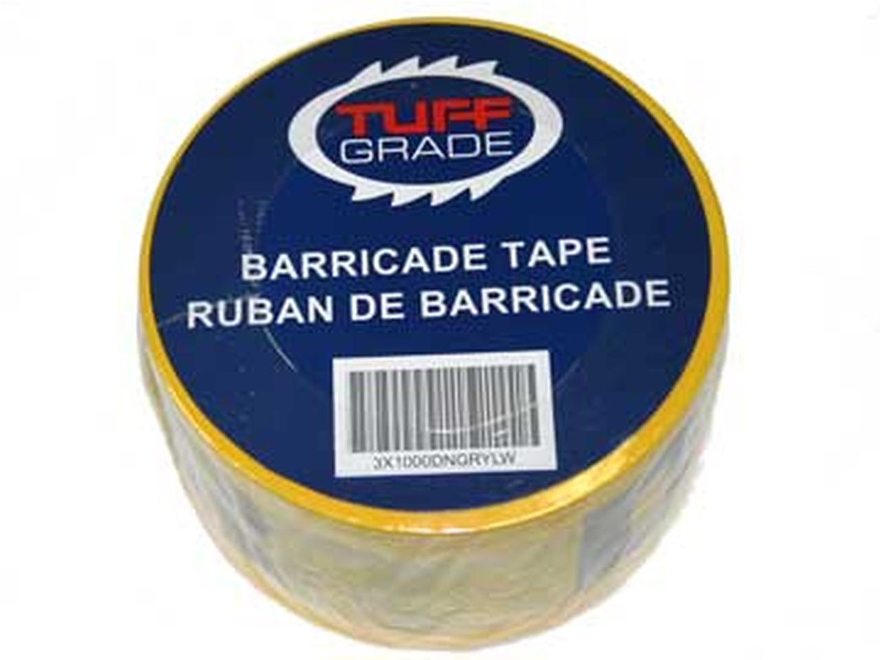 Barricade Tape - Caution - Yellow - 0 - 04mm - Barricade Tape (1280x1280), Png Download