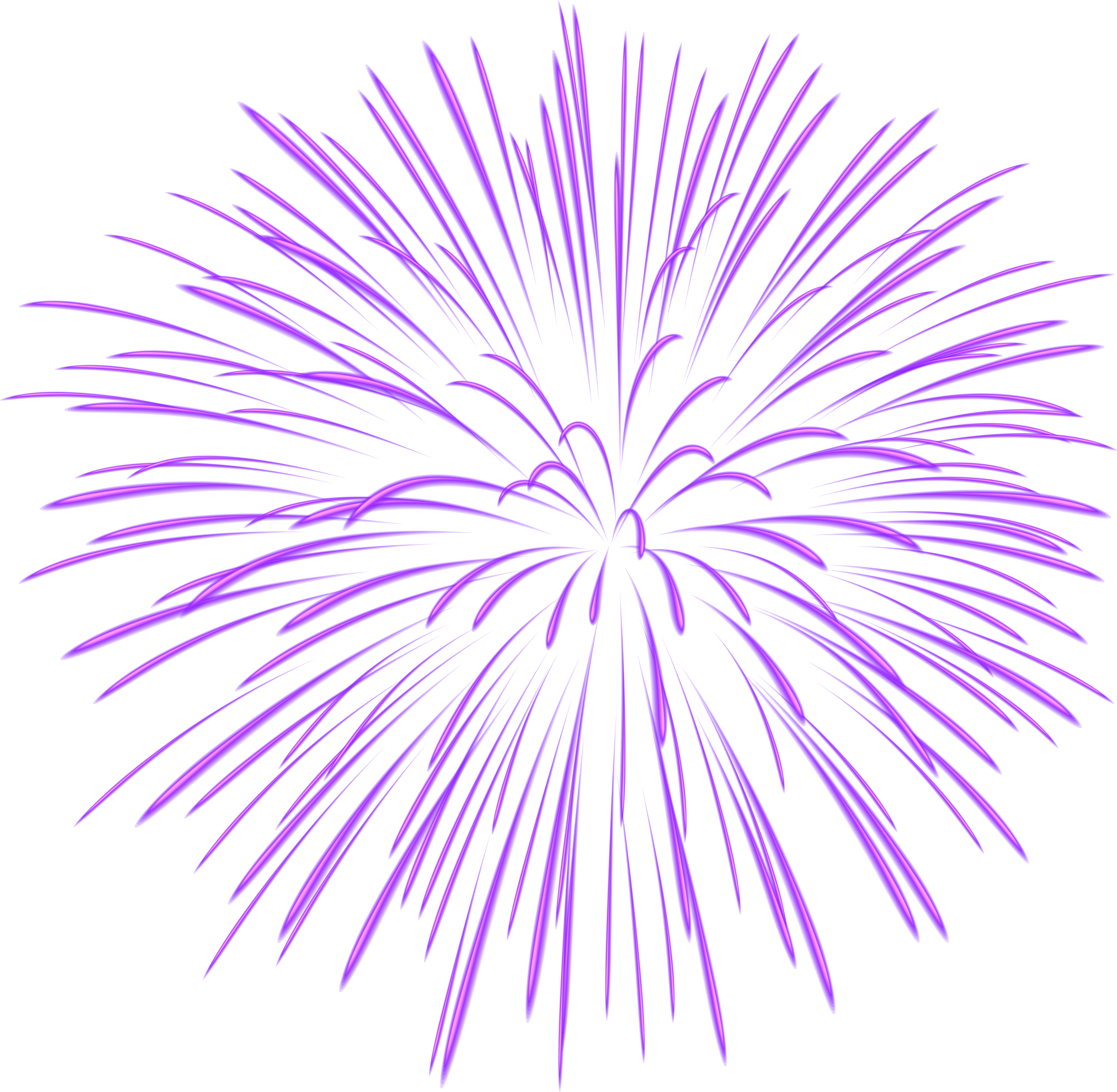 Purple Fireworks Transparent (5000x4896), Png Download