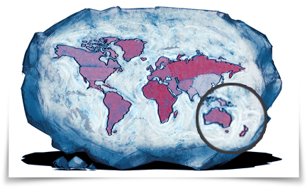 Oceania - Asia (474x306), Png Download