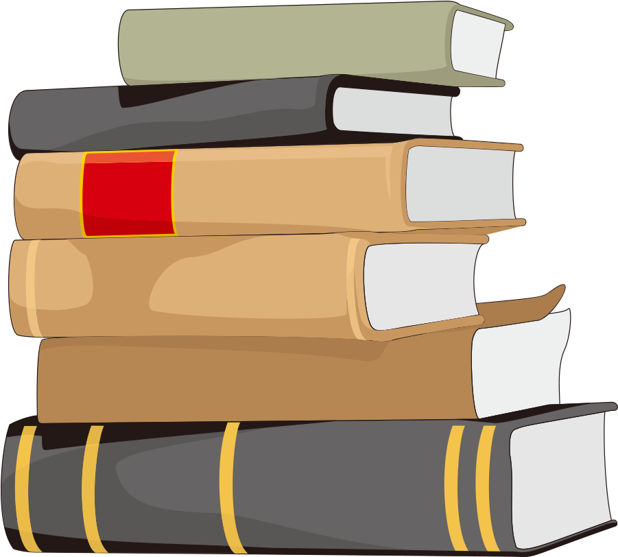 Student Library Book Writing - Books (1000x1000), Png Download