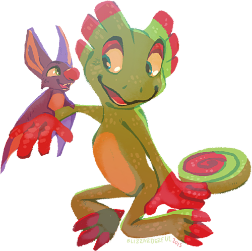 Gaming Bat My Art Fanart Nintendo Game New Doodle Myart - Bat And Chameleon Game (500x498), Png Download