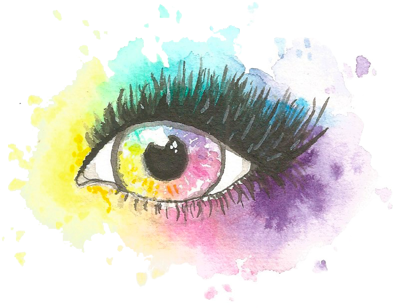 Eye Tat - Portable Network Graphics (843x640), Png Download