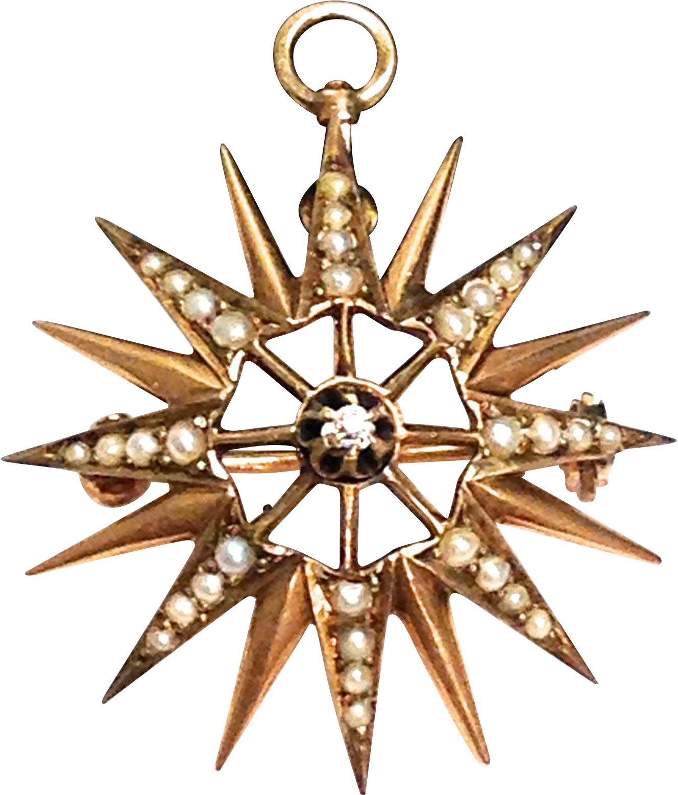 Gold Starburst Png Clipart - Portable Network Graphics (1024x1024), Png Download