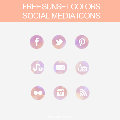How To Install Social Media Icons On Blogger By Inkstruck - Circle (500x500), Png Download