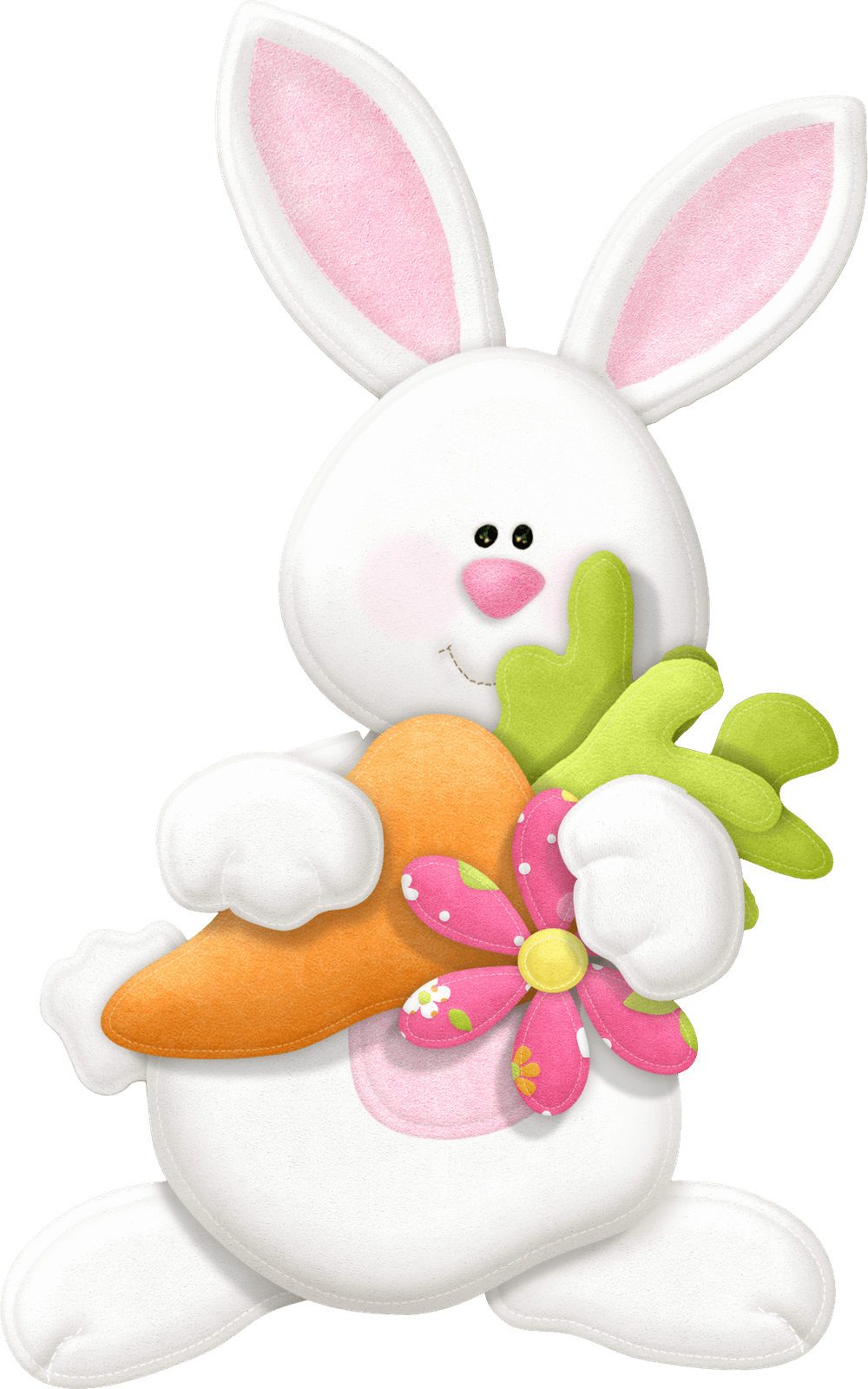 Spring, Easter - Conejo De Pascua Png (313x500), Png Download