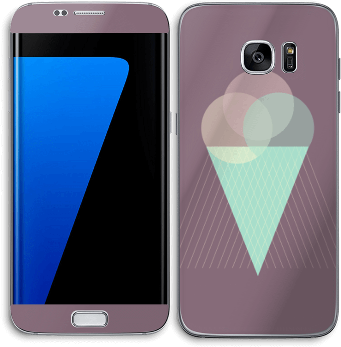 Purple Ice Cream - Iphone (791x800), Png Download