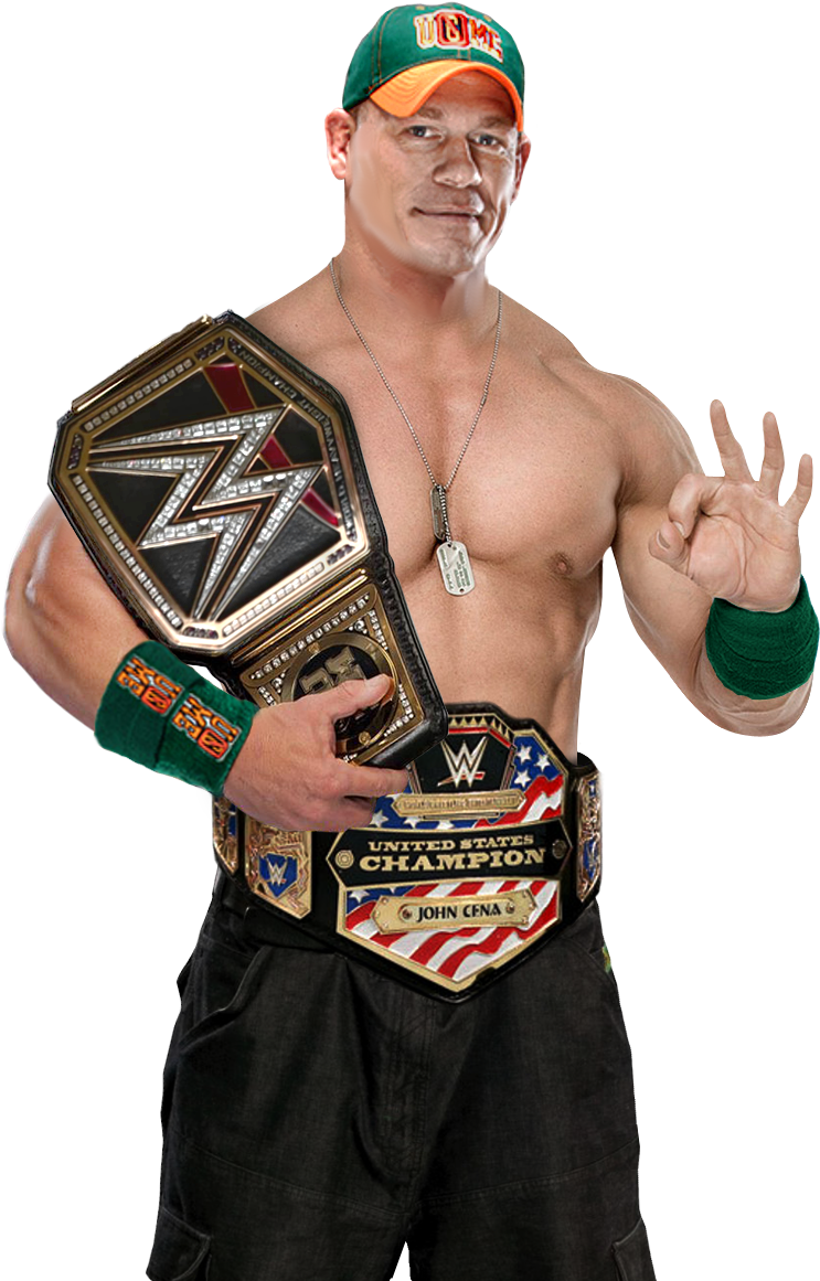 Wwe John Cena Images - John Cena Universal Champion (722x1106), Png Download