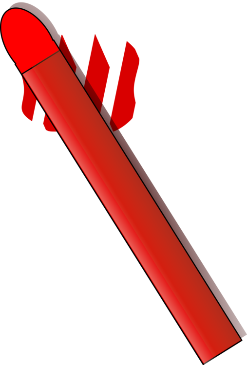 Pastel Crayon Red Drawing Watercolor Painting - Red Pastel (507x750), Png Download