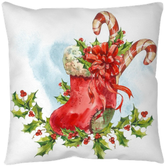 Watercolor Greeting Card With Christmas Socks, Ribbon, - Howard Arman: Christmas Surprises Cd (400x400), Png Download