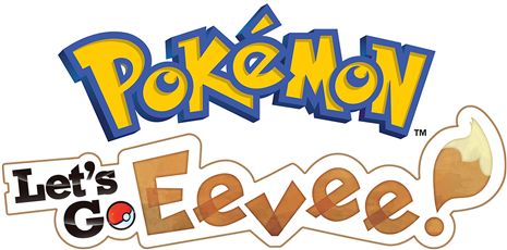Pokemon Lets Go Eevee - Pokemon Let's Go Pikachu Logo (491x276), Png Download