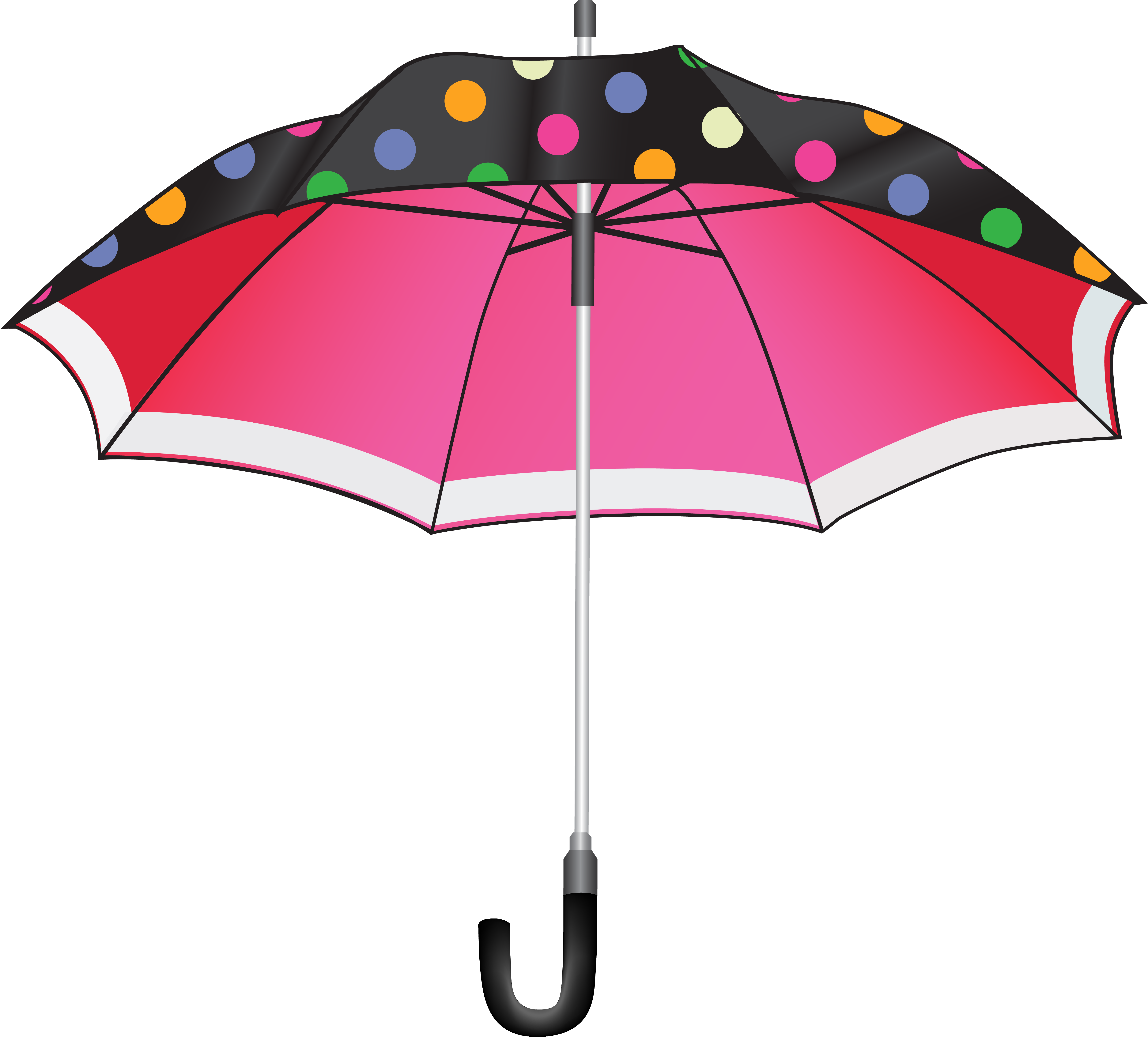 Umbrella Clipart (6155x5559), Png Download